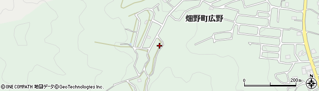 京都府亀岡市畑野町広野猿尾周辺の地図