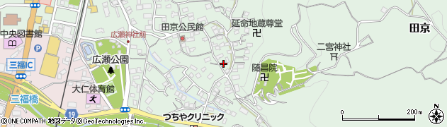 静岡県伊豆の国市田京398周辺の地図