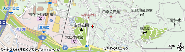静岡県伊豆の国市田京77周辺の地図