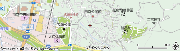 静岡県伊豆の国市田京60周辺の地図