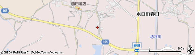 滋賀県甲賀市水口町春日2206周辺の地図
