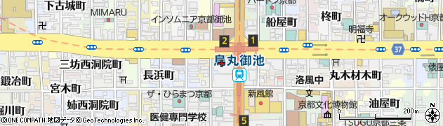 ニッポンレンタカー烏丸御池営業所周辺の地図