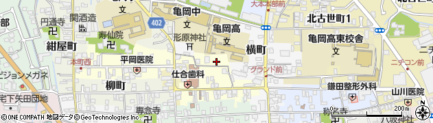 京都府亀岡市旅籠町65周辺の地図