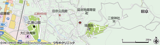 静岡県伊豆の国市田京437周辺の地図