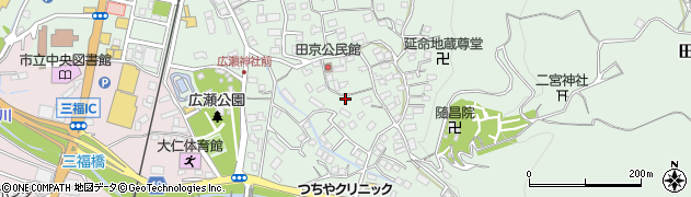 静岡県伊豆の国市田京382周辺の地図