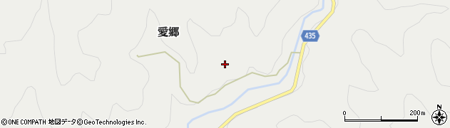 愛知県新城市愛郷（下貝津）周辺の地図