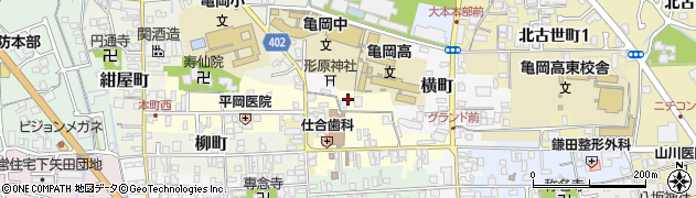京都府亀岡市旅籠町59周辺の地図