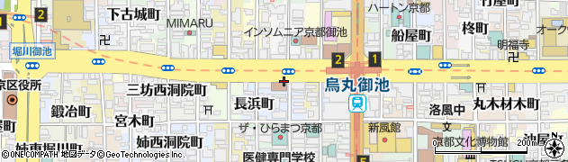 京都府京都市中京区円福寺町周辺の地図