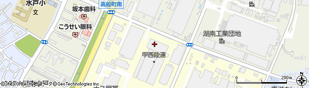 甲西陸運株式会社　湖南物流センター周辺の地図