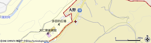 静岡県伊豆市大野1915周辺の地図
