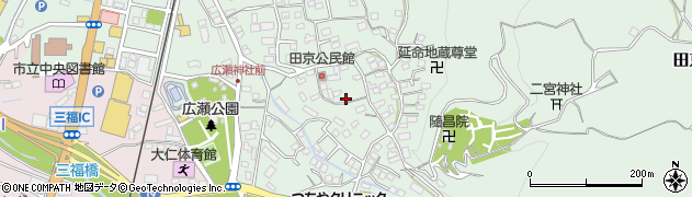 静岡県伊豆の国市田京388周辺の地図