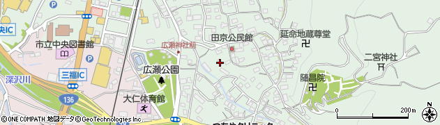 静岡県伊豆の国市田京61周辺の地図