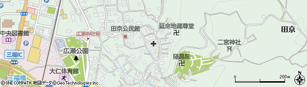 静岡県伊豆の国市田京393周辺の地図