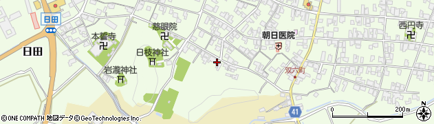 滋賀県蒲生郡日野町大窪1236周辺の地図