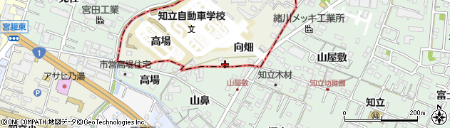 愛知県豊田市駒場町向畑34周辺の地図