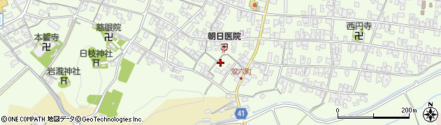 滋賀県蒲生郡日野町大窪1177周辺の地図