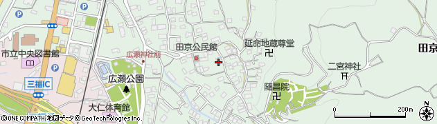 静岡県伊豆の国市田京387周辺の地図