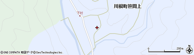 静岡県島田市川根町笹間上741周辺の地図