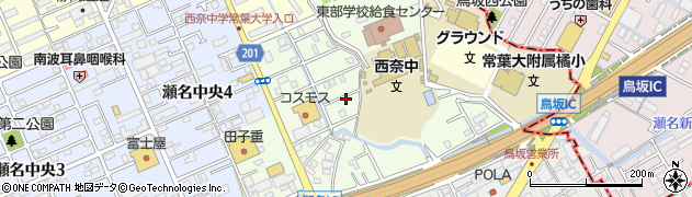 静岡県静岡市葵区東瀬名町周辺の地図