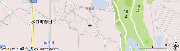 滋賀県甲賀市水口町春日803周辺の地図