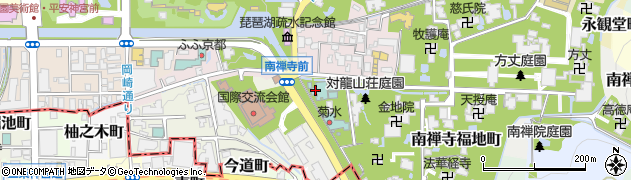 京都府京都市左京区南禅寺福地町34周辺の地図