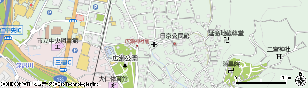 静岡県伊豆の国市田京73周辺の地図