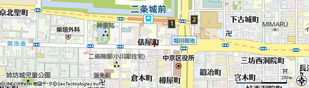 麻小路御池店周辺の地図