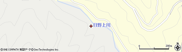 日野上川周辺の地図