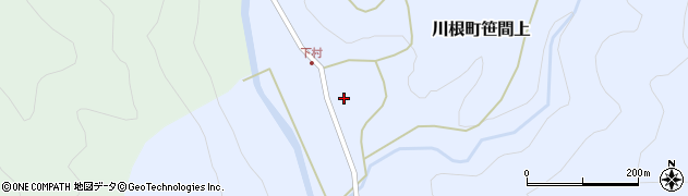 静岡県島田市川根町笹間上750周辺の地図