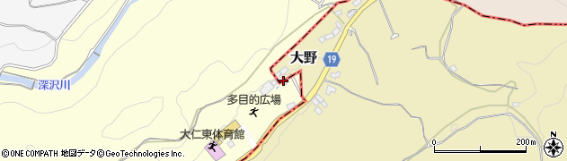 静岡県伊豆市大野1928周辺の地図
