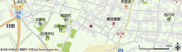 滋賀県蒲生郡日野町大窪1222周辺の地図