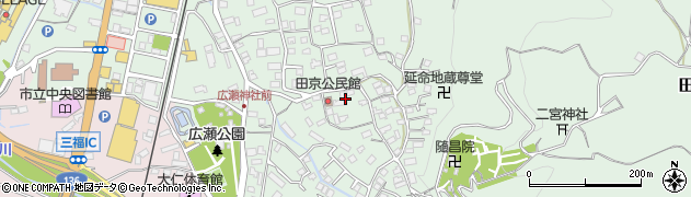 静岡県伊豆の国市田京383周辺の地図