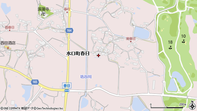 〒528-0065 滋賀県甲賀市水口町春日の地図