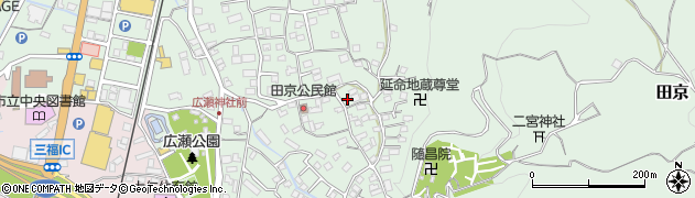 静岡県伊豆の国市田京454周辺の地図