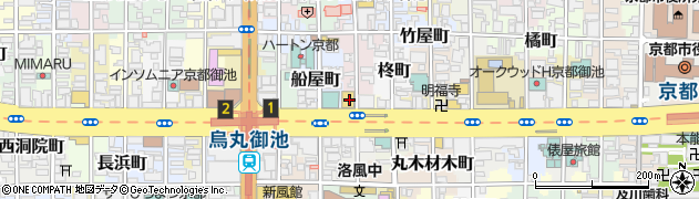 京都府京都市中京区高宮町周辺の地図