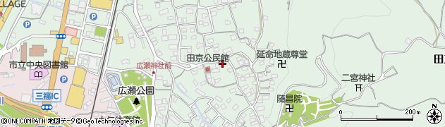 静岡県伊豆の国市田京384周辺の地図