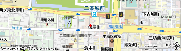 京都府京都市中京区織物屋町214周辺の地図
