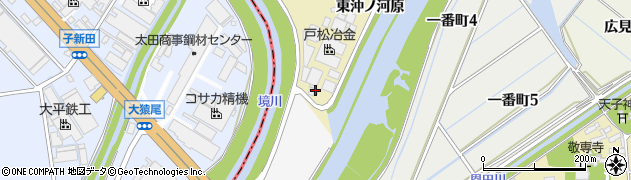 愛知県刈谷市泉田町東沖ノ河原周辺の地図