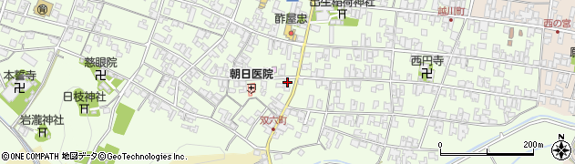 滋賀県蒲生郡日野町大窪1021周辺の地図