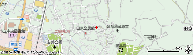 静岡県伊豆の国市田京455周辺の地図