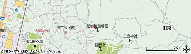 静岡県伊豆の国市田京444周辺の地図