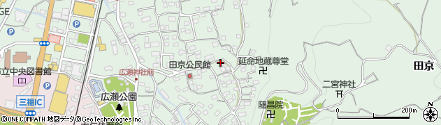 静岡県伊豆の国市田京452周辺の地図