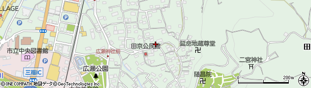 静岡県伊豆の国市田京457周辺の地図