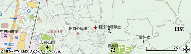 静岡県伊豆の国市田京450周辺の地図