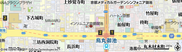 京都労働局　職業安定部需給調整事業課周辺の地図