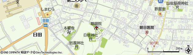 滋賀県蒲生郡日野町大窪1317周辺の地図