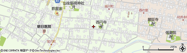 滋賀県蒲生郡日野町大窪1057周辺の地図