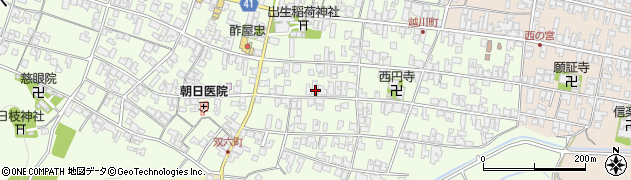 滋賀県蒲生郡日野町大窪1042周辺の地図