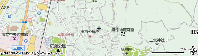 静岡県伊豆の国市田京468周辺の地図
