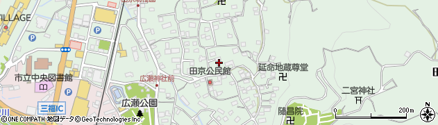 静岡県伊豆の国市田京459周辺の地図